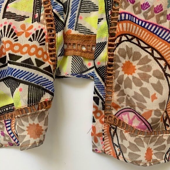 🎃Angie Flowy Boho Top w/ embroidered edge - Picture 7 of 10